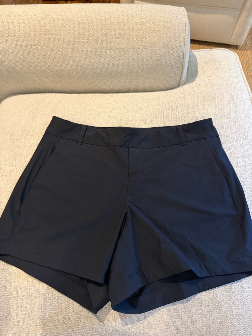 SPANX Navy Classic Shorts